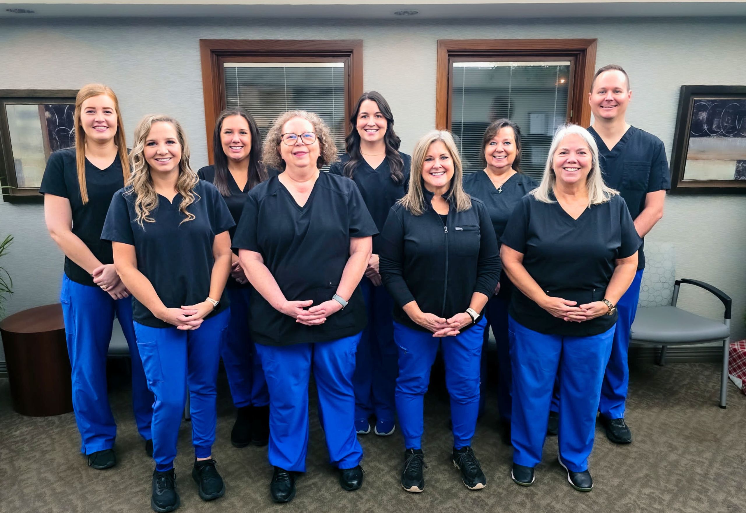 MI Smiles Dental Group hygiene team photo